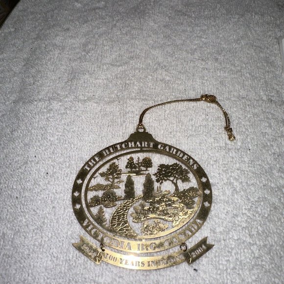 Laser Cut Metal 3.5" The Butchart Gardens~ Victoria B.C. Canada Ornament 3-D - Picture 5 of 6